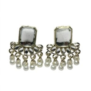 Kundan Pearl earring