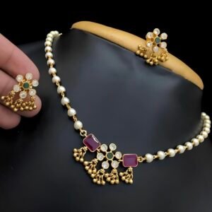 Brass Gold-Plated jewel set