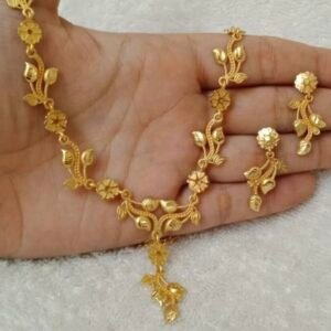Brass Gold-Plated jewel set - 1